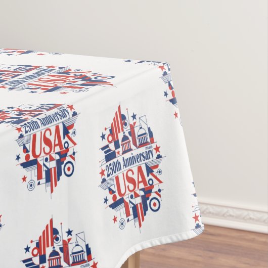Amerika's 250ste verjaardag tafelkleed (Voorbeeld)