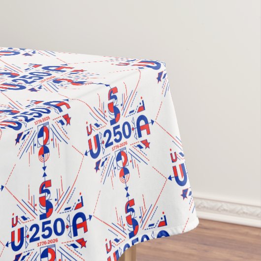 Amerika's 250ste verjaardag tafelkleed (Voorbeeld)