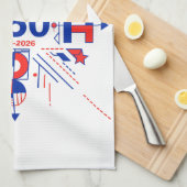 Amerika's 250ste verjaardag theedoek (Quarter Fold)