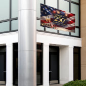 Amerika's 250ste Verjaardagsbanner Spandoek (Buitenkant Gebouw)