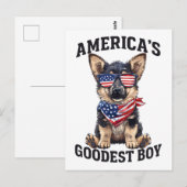 Amerika's Beste Herder Briefkaart (Voorkant / Achterkant)