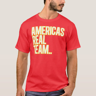 Amerika's echte team t-shirt