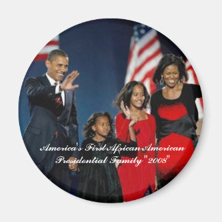 Amerika's eerste Afro-Amerikaanse president... Magneet