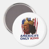 Amerika's Enige Koning Magneet (Voorkant / Achterkant)