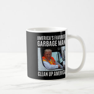 Amerika's favoriete Garge Man Clean Up America Fun Koffiemok