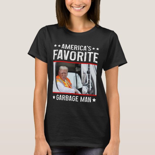 Amerika's favoriete Garge Man Funny Trump Garge Tr T-shirt (Voorkant)