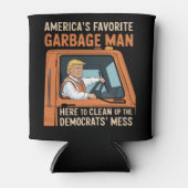 Amerika's favoriete vuilnisman Trump 45 47 VS Blikjeskoeler (Voorkant)