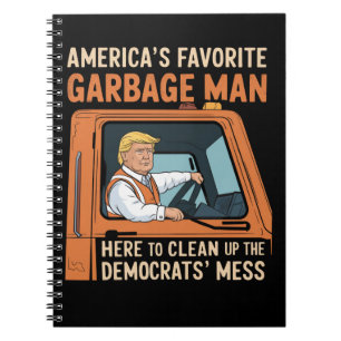 Amerika's Favoriete Vuilnisman Trump 45 47 VS Notitieboek