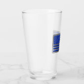 Amerika's First Responder Flag Glas (Rechts)