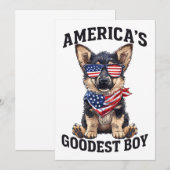 Amerika's Goedste Herder Kaart (Voorkant / Achterkant)