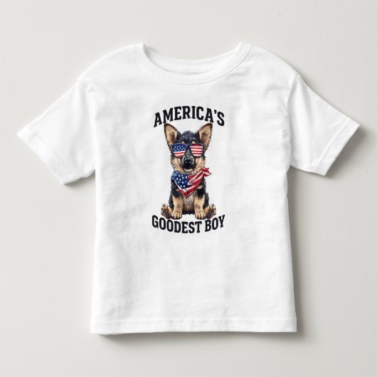 Amerika's Goedste Herder Kinder Shirts (Voorkant)