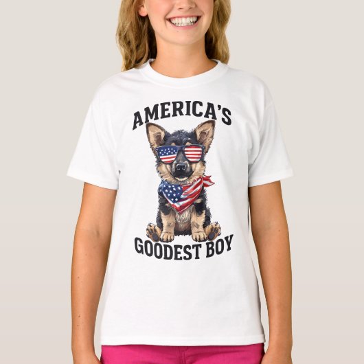 Amerika's Goedste Herder T-shirt (Voorkant)