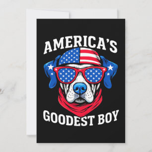 Amerika's Goedste Jongenshond Kaart