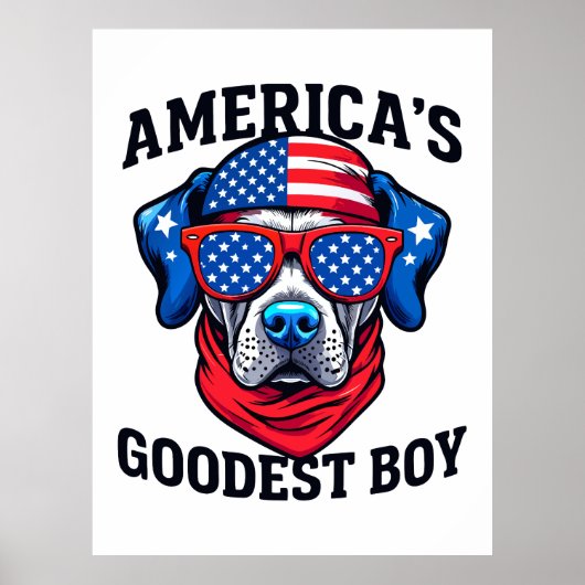 Amerika's Goedste Jongenshond Poster (Voorkant)