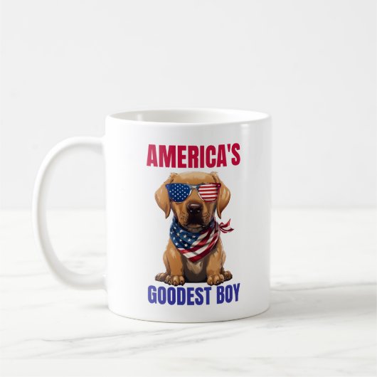 Amerika's Goedste Labrador Koffiemok (Links)