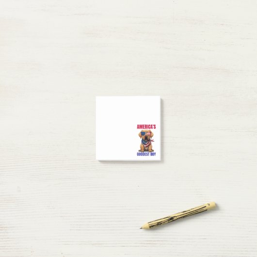 Amerika's Goedste Labrador Post-it® Notes (Op bureau)