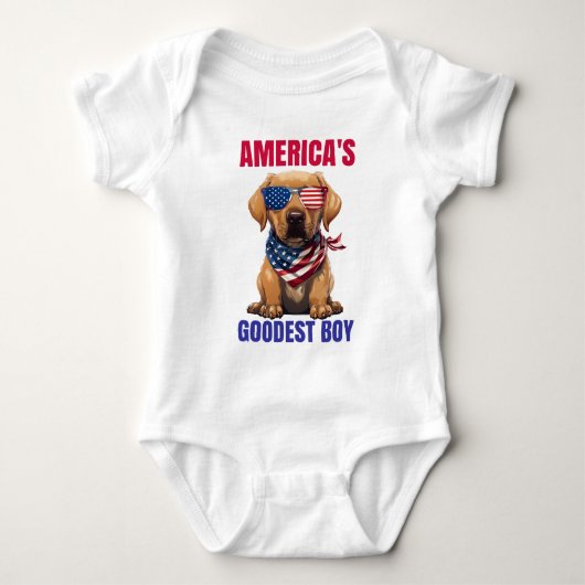 Amerika's Goedste Labrador Romper (Voorkant)