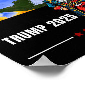 Amerika's Golf Trump Neem De Golf Ck Grappig  Poster (Hoek)