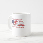 Amerika's grootste generatie koffiemok (Voorkant links)