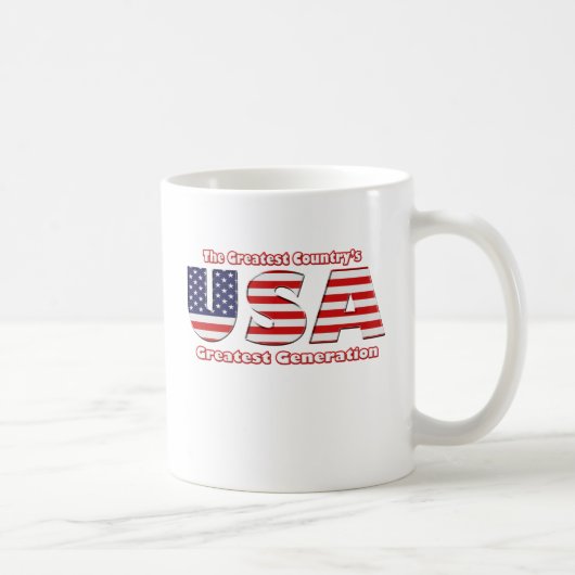 Amerika's grootste generatie koffiemok (Rechts)