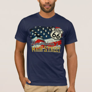 Amerika's hoofdstraat t-shirt