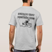 Amerika's meest gevaarlijke team t-shirt (Achterkant)
