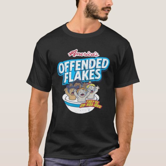 Amerika's Offended Flakes T-Shirt (Voorkant)