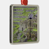 Amerika's, Peru, Machu Picchu. De oude 2 Metalen Ornament (Rechts)