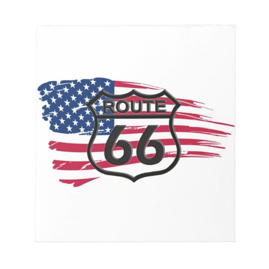 Amerikas Route 66 Notitieblok (Voorkant)