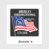 Amerika's Semiquincentennial 1776-2026 VS 250 Sticker (Vel)