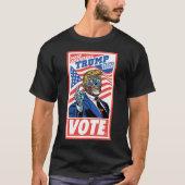 AmeriKKKa STEMMING TRUMP T-shirt (Voorkant)