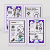 Amerine - Knight Americium Sword Briefkaart (Voorkant / Achterkant)