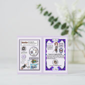 Amerine - Knight Americium Sword Briefkaart (Staand voorkant)