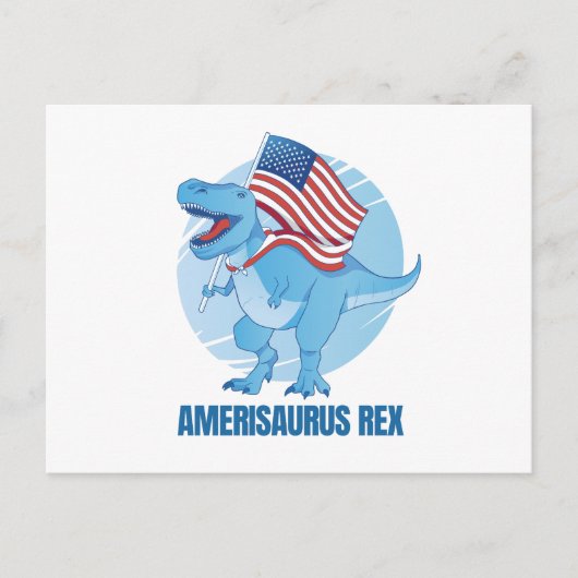 Amerisaurus Rex Briefkaart (Voorkant)