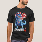 Amerisaurus Rex Independence Day T-shirt (Voorkant)