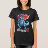 Amerisaurus Rex Independence Day T-shirt (Voorkant)