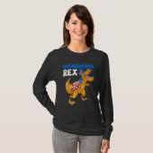 Amerisaurus Rex Independence Usa America 4Th Of Ju T-shirt (Voorkant volledig)