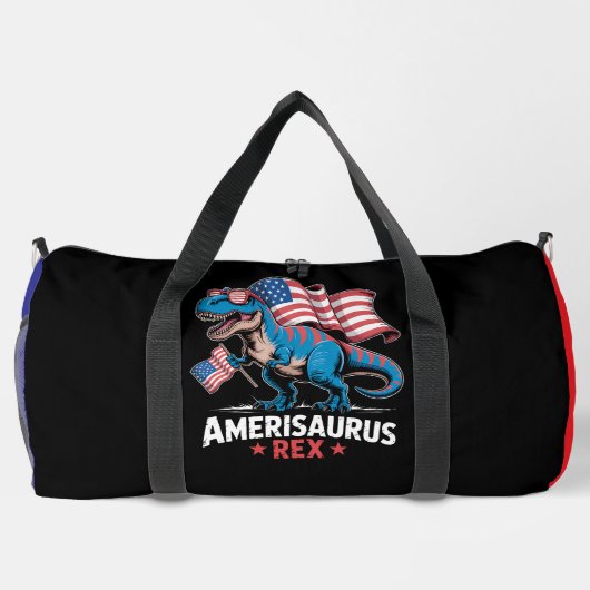 Amerisaurus Rex Patriotic Dinosaur  Plunjezak (Achterkant)