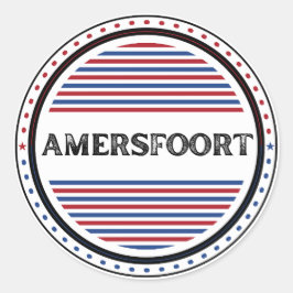 Amersfoort City Pride Embleem – Nederlandse identi Ronde Sticker