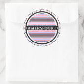 Amersfoort City Pride Emblem – Dutch Identity Ronde Sticker (Tas)