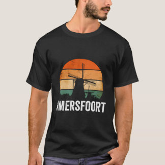 Amersfoort Windmolen Nederland Nederlandse Vintage T-shirt