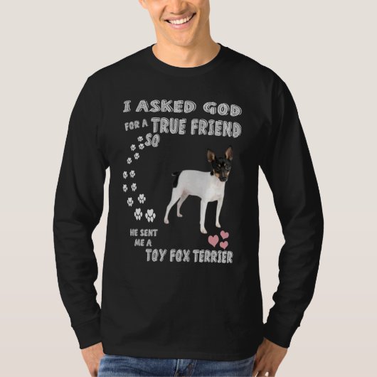 Amertoy Dog mam Dad Art, Cute American Speelgoed F T-shirt (Voorkant)