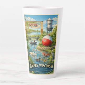 Amery, Wisconsin City of Lakes Latte Mok