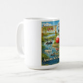 Amery, Wisconsin City of Lakes mok (Voorkant links)