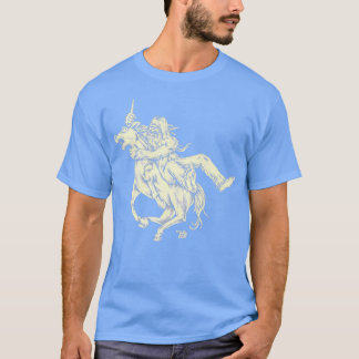 Ames Bros Bigfoot vs Unicorn  T-shirt