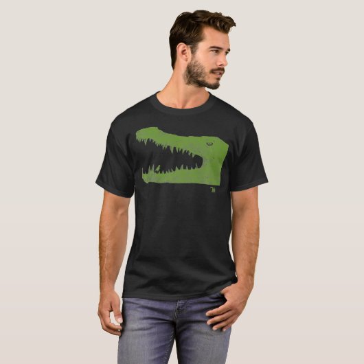 Ames Bros Croc Bird T-shirt (Voorkant volledig)