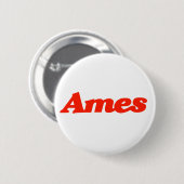 Ames Department Store-Button Ronde Button 5,7 Cm (Voorkant /achterkant)