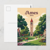 Ames, Iowa Briefkaart (Voorkant / Achterkant)