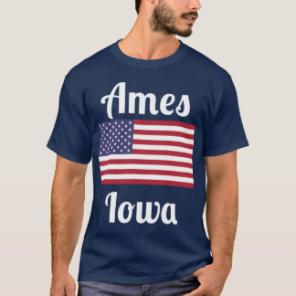 Ames Iowa Stijlvolle Prints 3 T-shirt