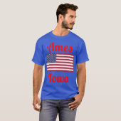 Ames Iowa Stijlvolle Prints T-shirt (Voorkant volledig)